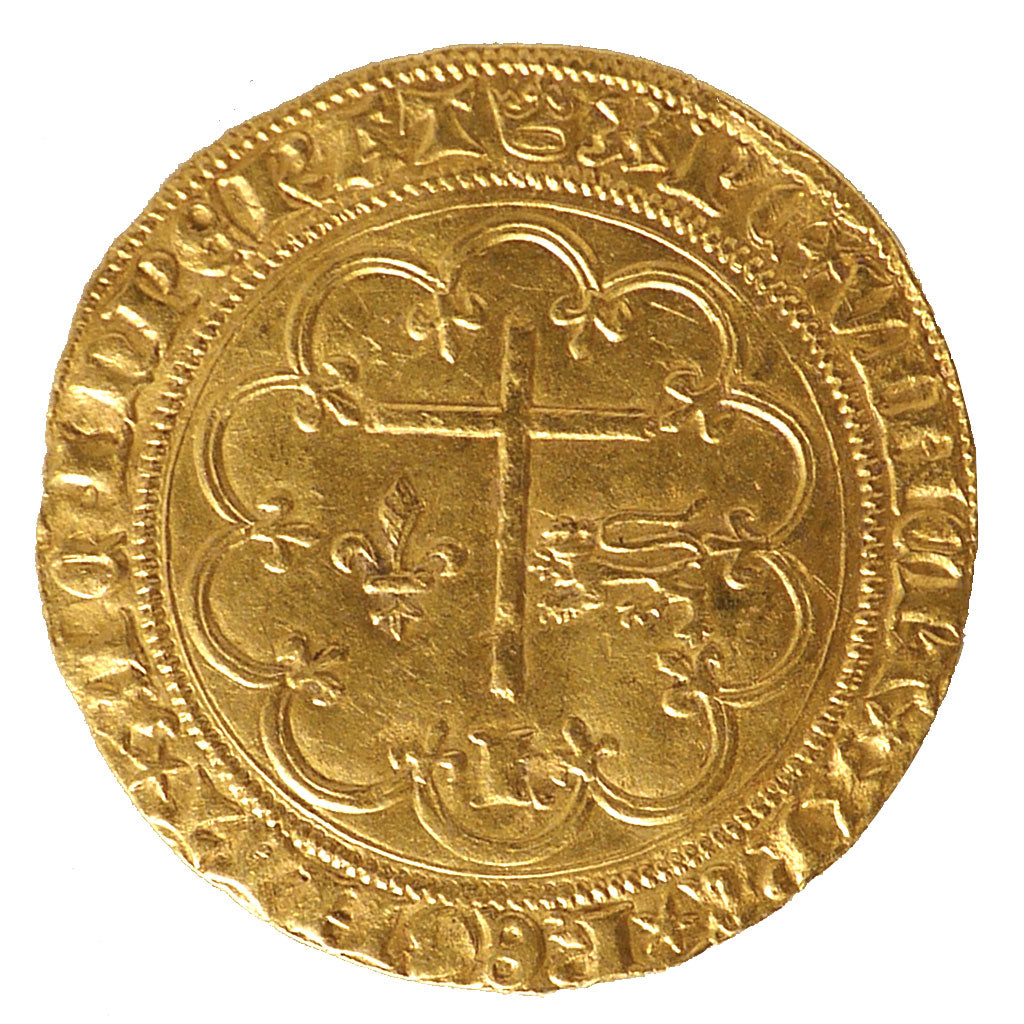 FRANCE, Salut d'or, Paris, AU(55-58), Gold, Duplessy #443 A, 3.48