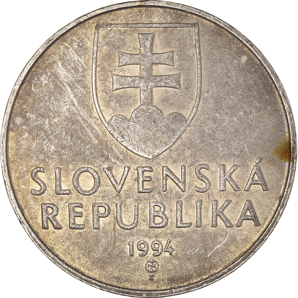 Coin, Slovakia, 2 Koruna, 1994