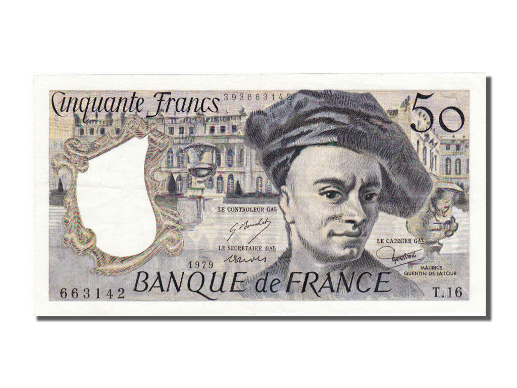 FRANCE, 50 Francs, 1979, KM #152a, AU(50-53), Fayette #67.4