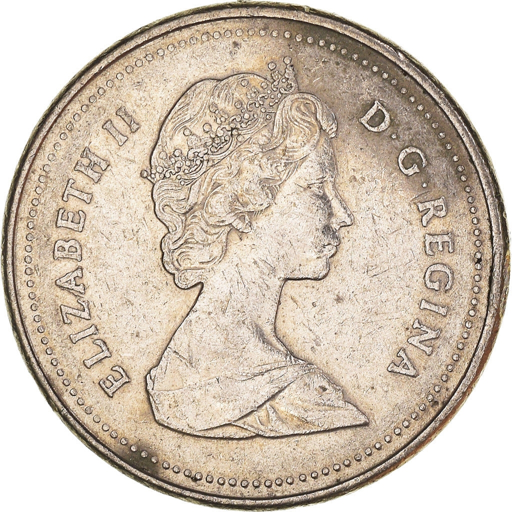 Moneda, Canadá, 5 Cents, 1989