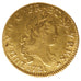 FRANCE, Louis d'or aux 2 L, Louis d'Or, 1721, Strasbourg, KM #461.4, EF(40-45),.