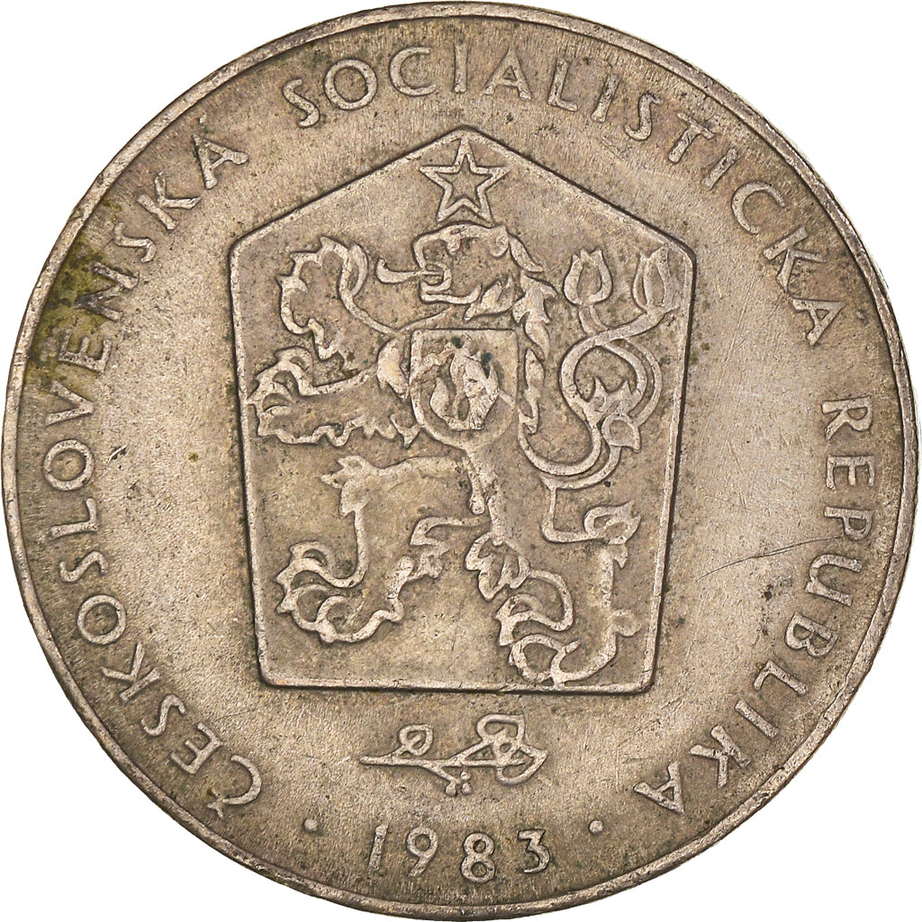 Munten, Tsjecho-Slowakije, 2 Koruny, 1983