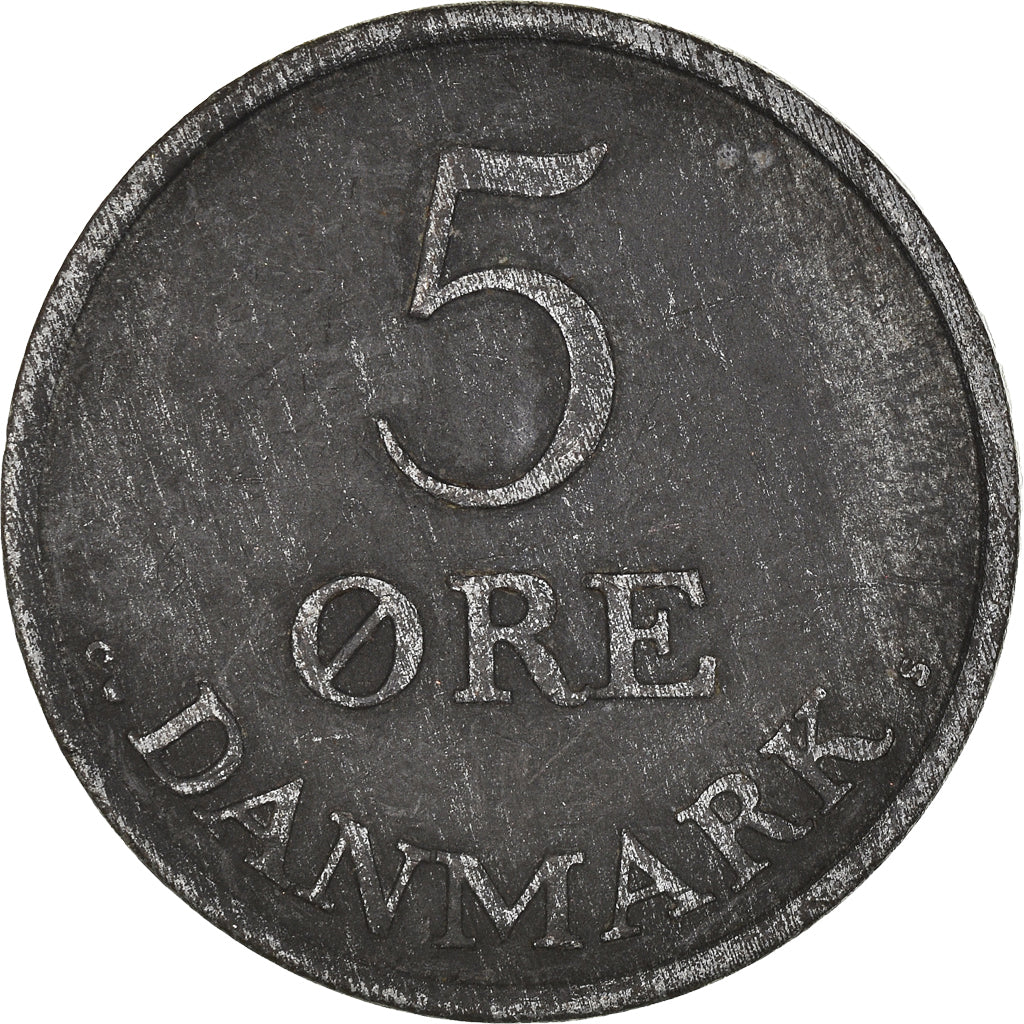 Coin, Denmark, 5 Öre, 1962