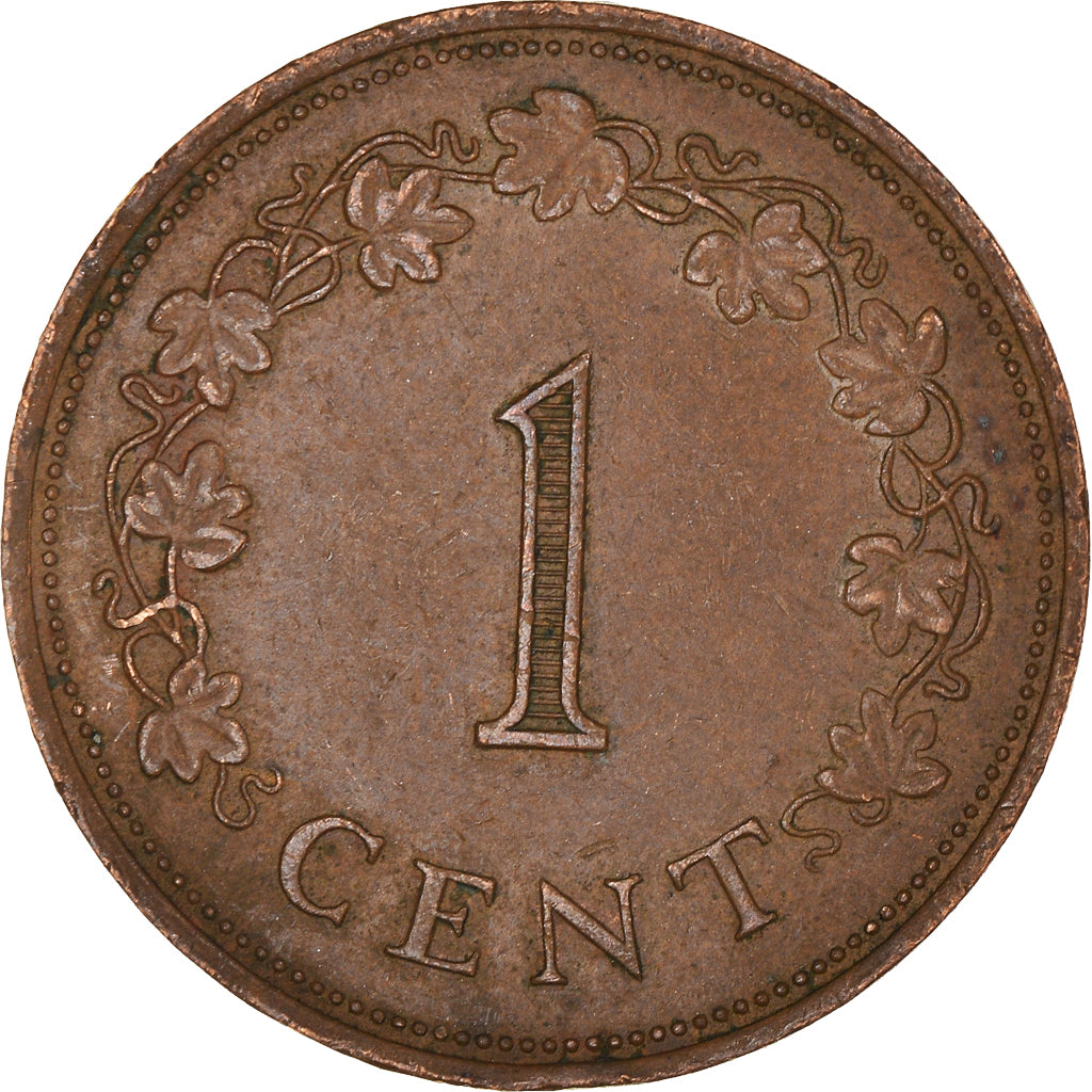 Munten, Malta, Cent, 1977