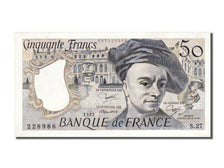 France, 50 Francs, 50 F 1976-1992 ''Quentin de La Tour'', 1982, KM #152b,...