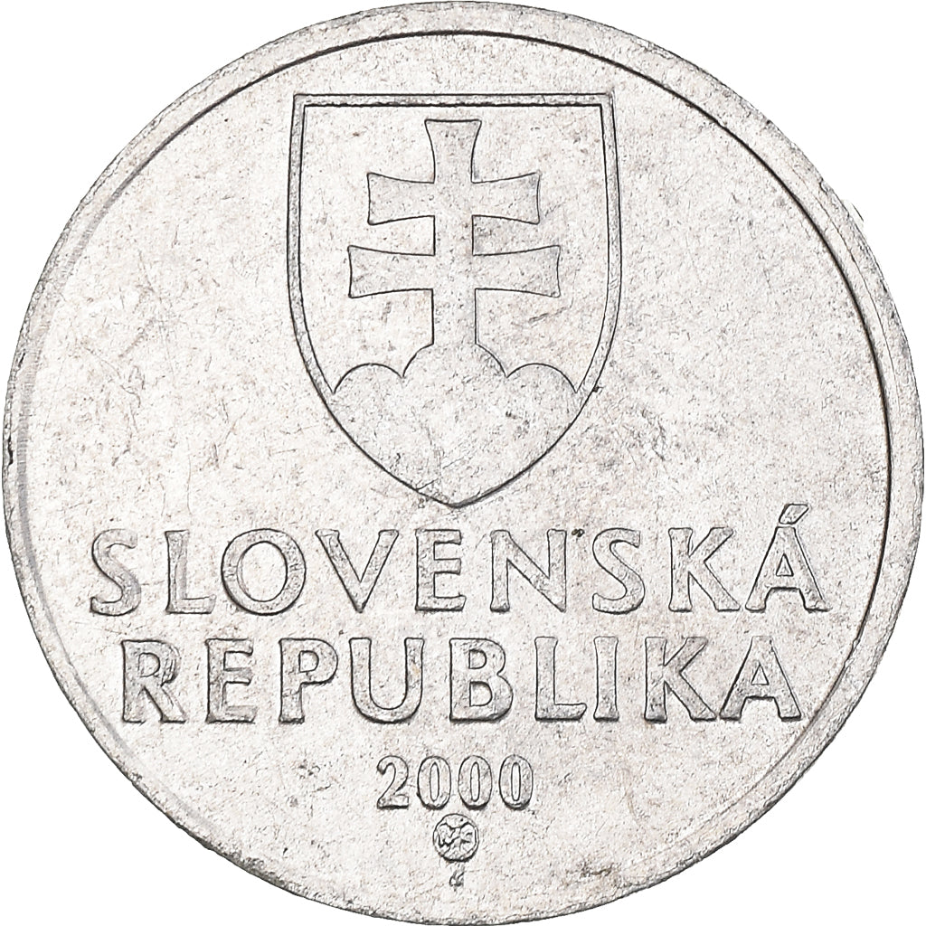 Monnaie, Slovaquie, 10 Halierov, 2000