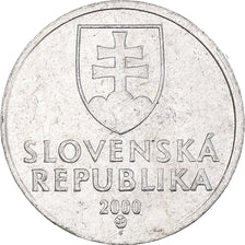Monnaie, Slovaquie, 10 Halierov, 2000