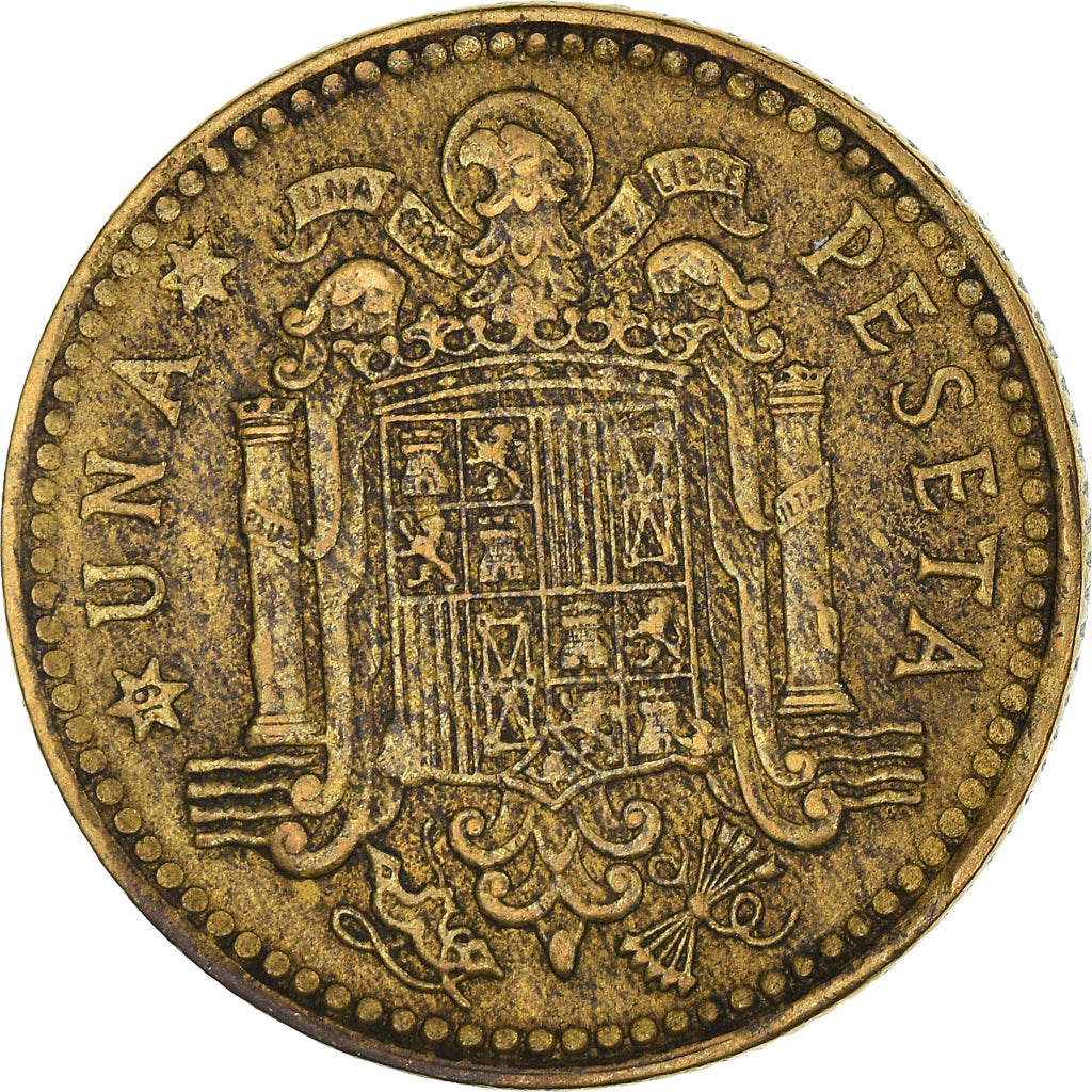 Spanje, 1 Peseta, 1963