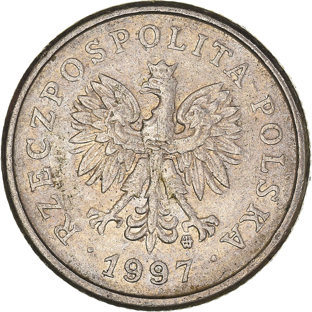 Münze, Polen, 20 Groszy, 1997