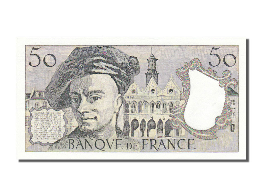 Billet, France, 50 Francs, 50 F 1976-1992 ''Quentin de La Tour'', 1987, NEUF