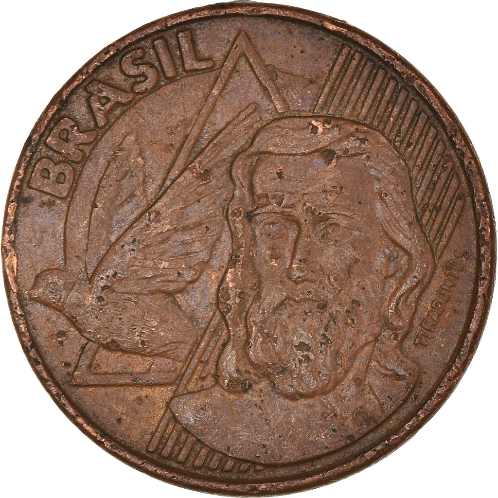 Münze, Brasilien, 5 Centavos, 2006