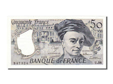 France, 50 Francs, 50 F 1976-1992 ''Quentin de La Tour'', 1989, KM #152d,...