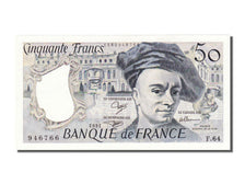 France, 50 Francs, 50 F 1976-1992 ''Quentin de La Tour'', 1991, KM #152e,...