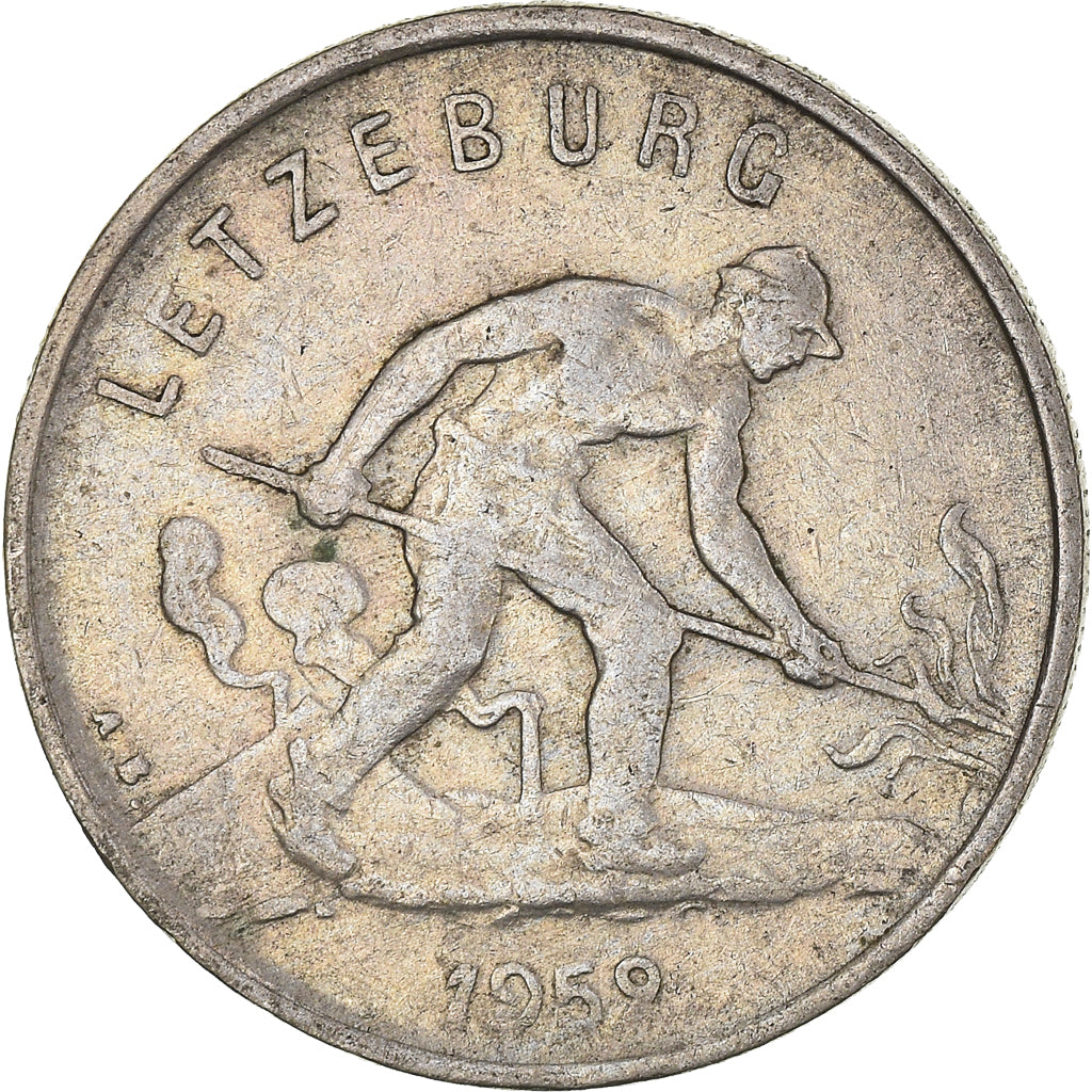 Munten, Luxemburg, Franc, 1952