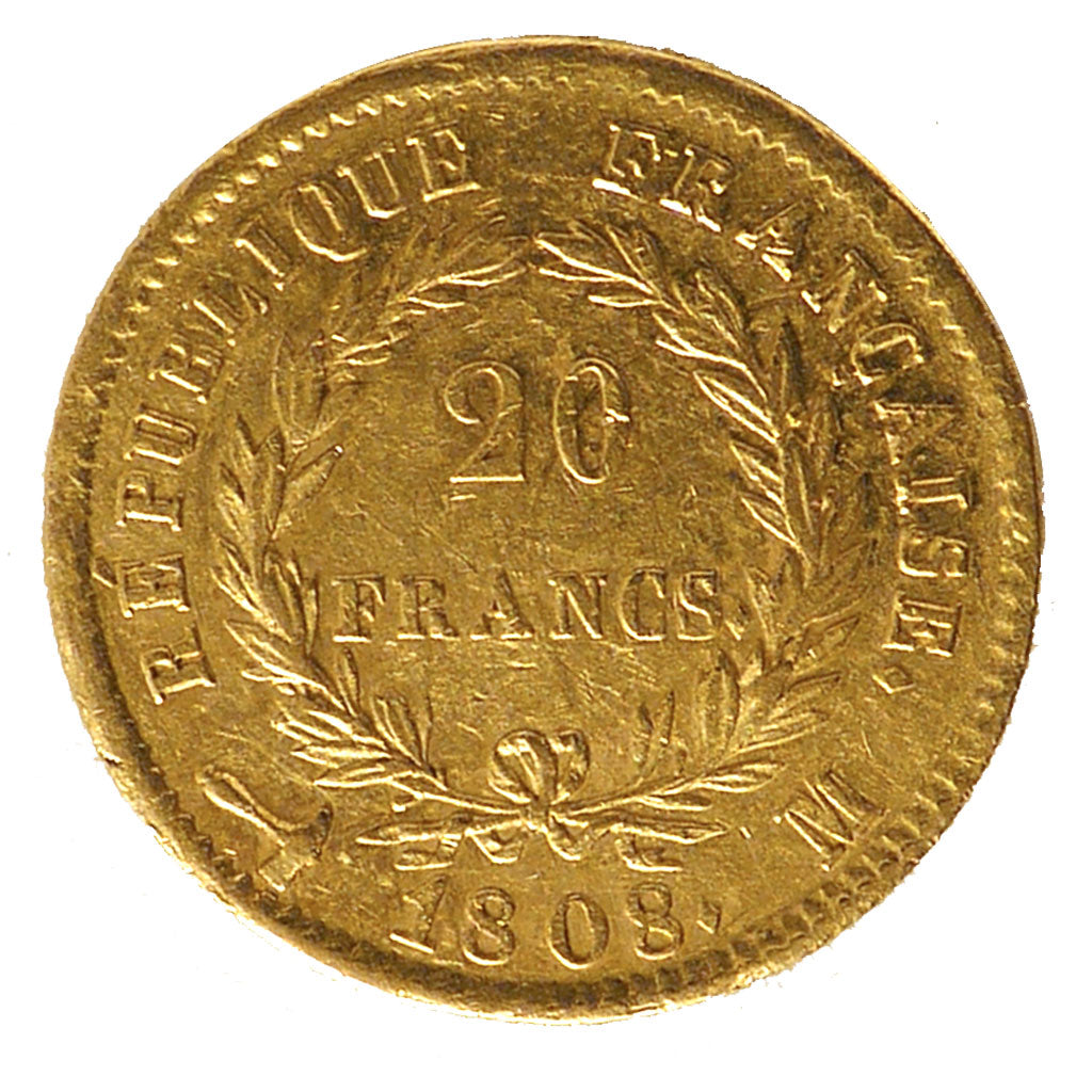 Napoléon Ier, 20 Francs Or