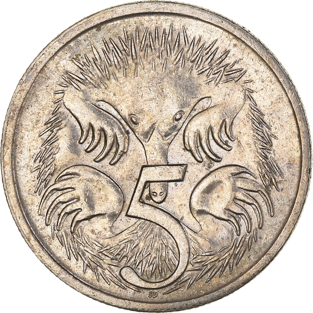 Moneda, Australia, 5 Cents, 2000