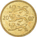 Coin, Estonia, 50 Senti, 2007