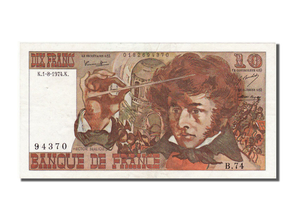 10 Francs Type Berlioz