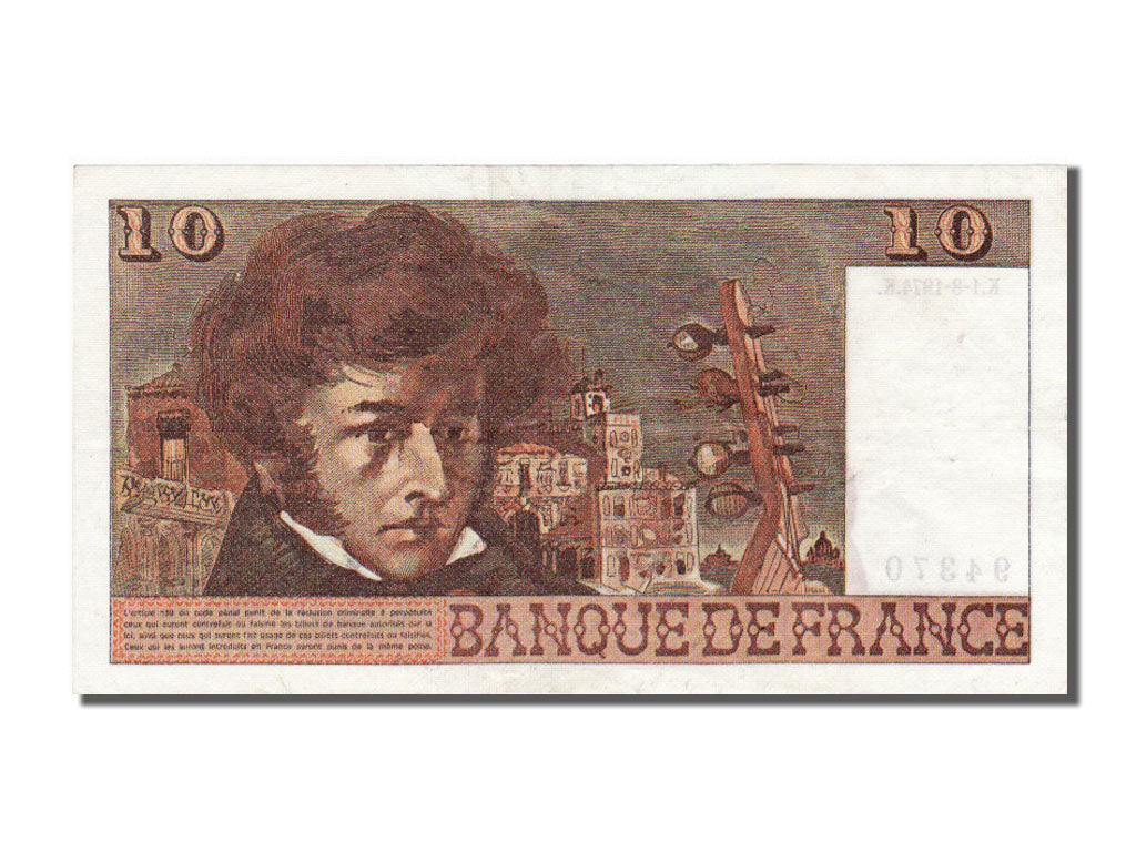 10 Francs Type Berlioz