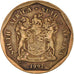 Coin, South Africa, 20 Cents, 1992