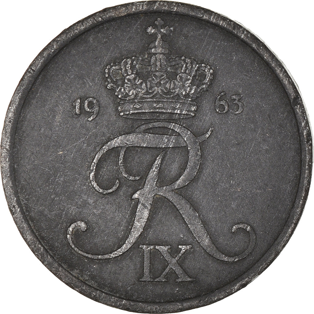 Coin, Denmark, 2 Öre, 1963