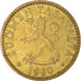 Coin, Finland, 20 Pennia, 1980