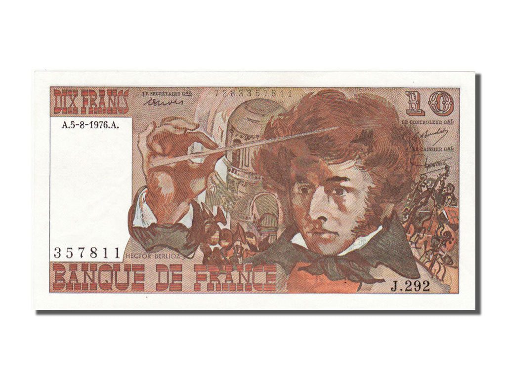 10 Francs Type Berlioz