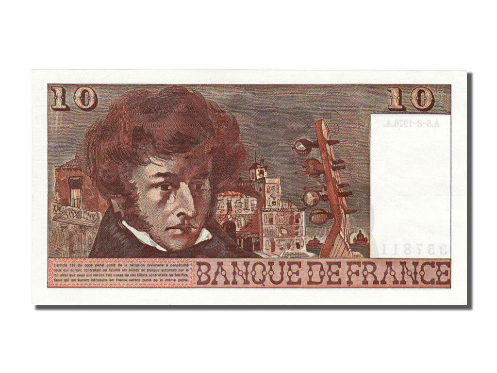 10 Francs Type Berlioz