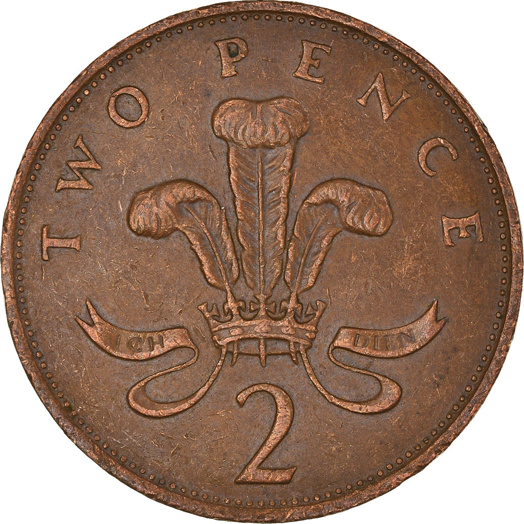 Moneta, Wielka Brytania, 2 Pence, 1987