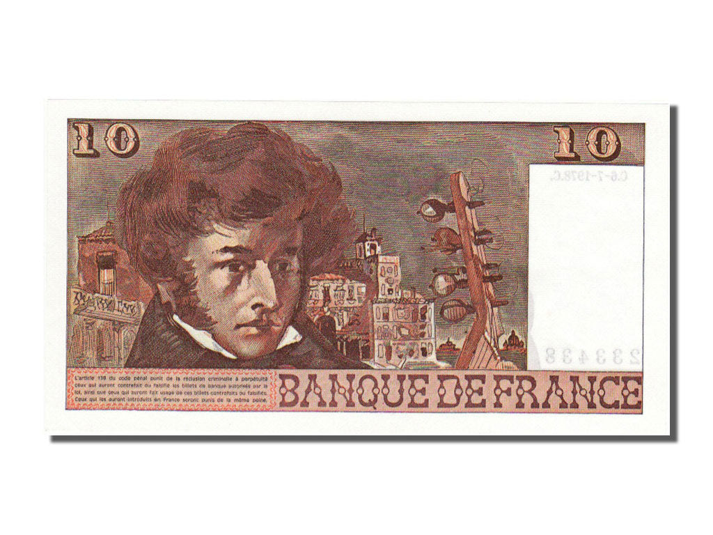 10 Francs Type Berlioz