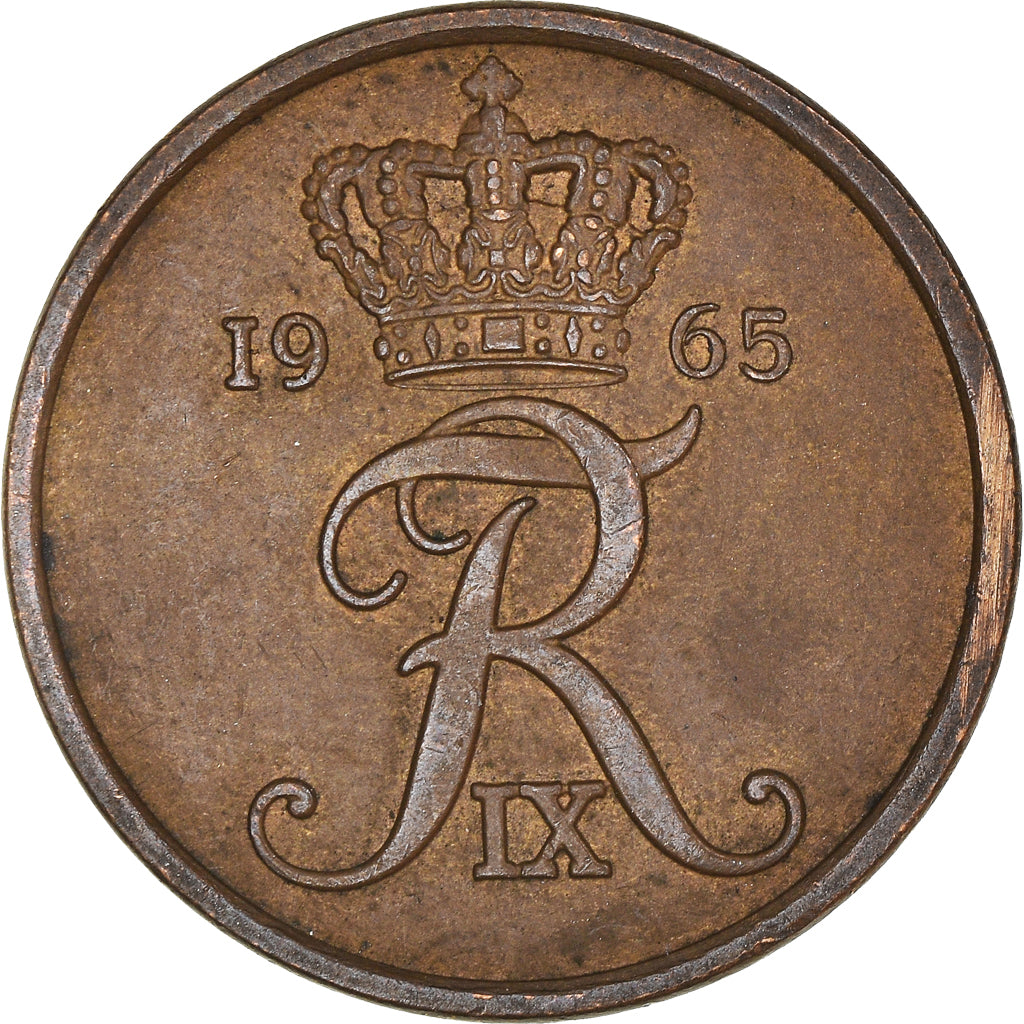 Coin, Denmark, 5 Öre, 1965