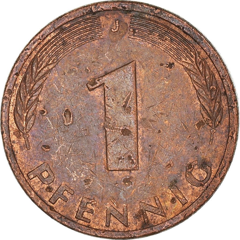 Moneda, ALEMANIA - REPÚBLICA FEDERAL, Pfennig, 1981