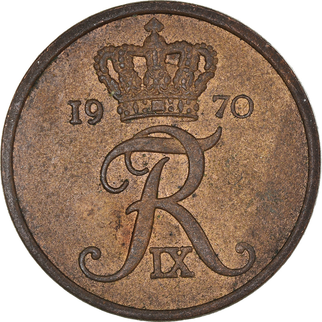 Coin, Denmark, 5 Öre, 1970