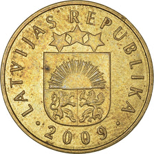 Moeda, Letónia, 5 Santimi, 2009