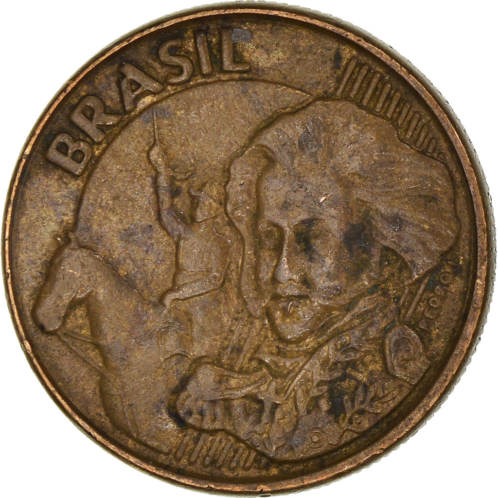 Moneta, Brazylia, 10 Centavos, 2010
