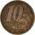 Moneta, Brasile, 10 Centavos, 2010