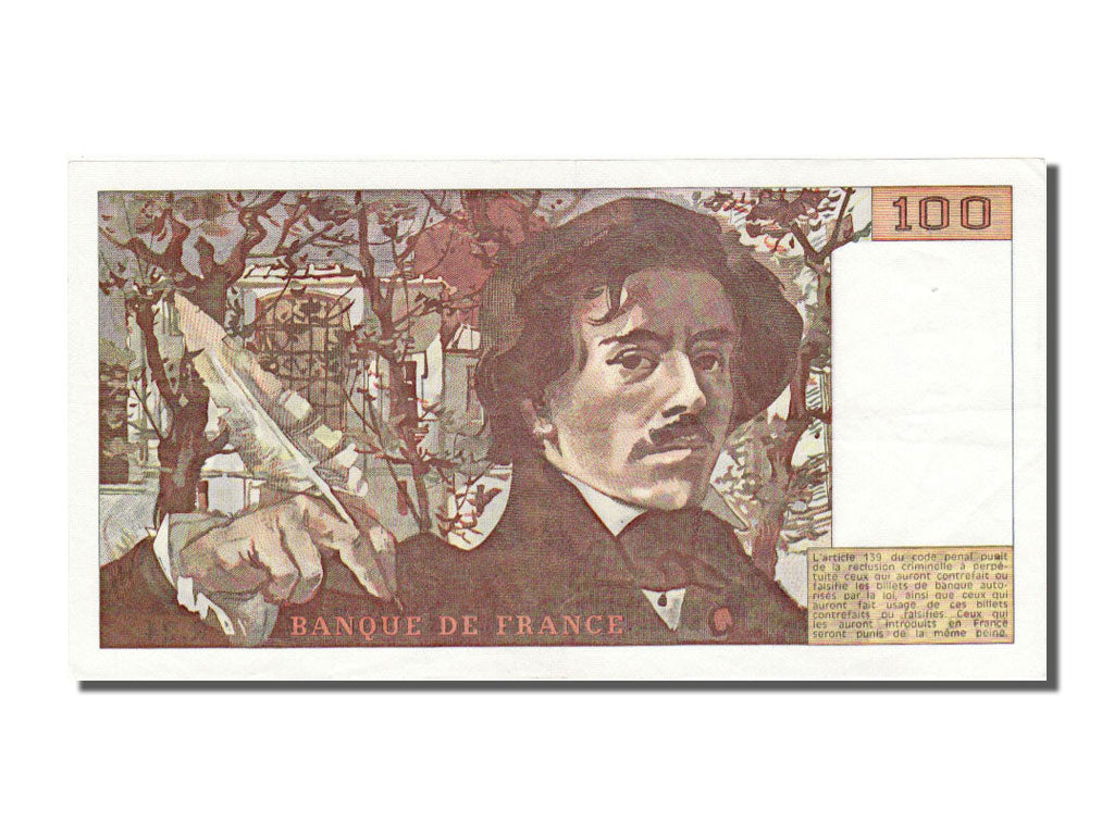 100 Francs Type Delacroix Modifié