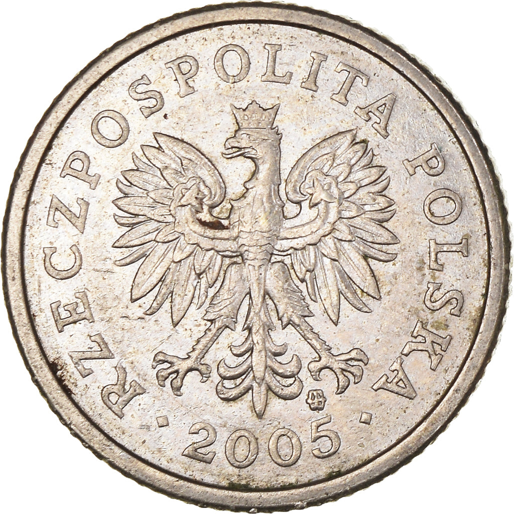 Münze, Polen, 20 Groszy, 2005