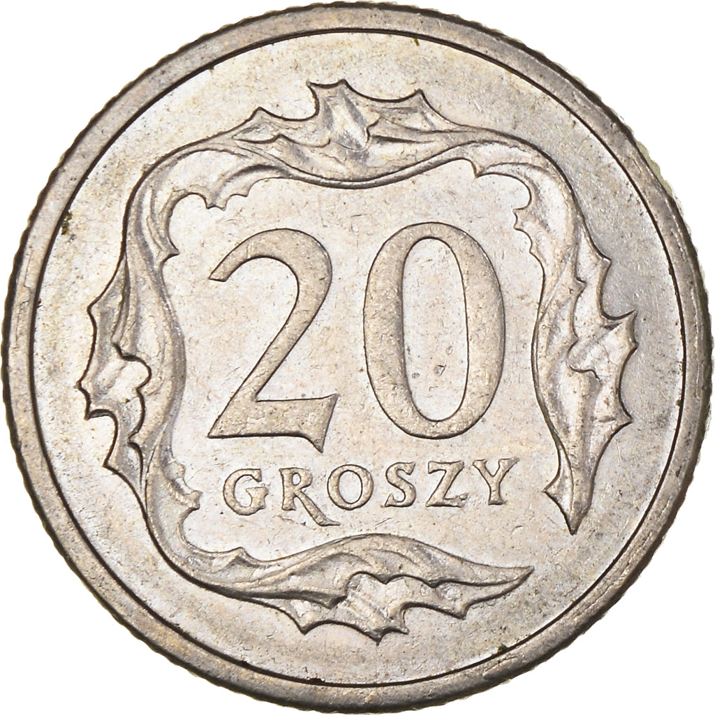 Münze, Polen, 20 Groszy, 2005