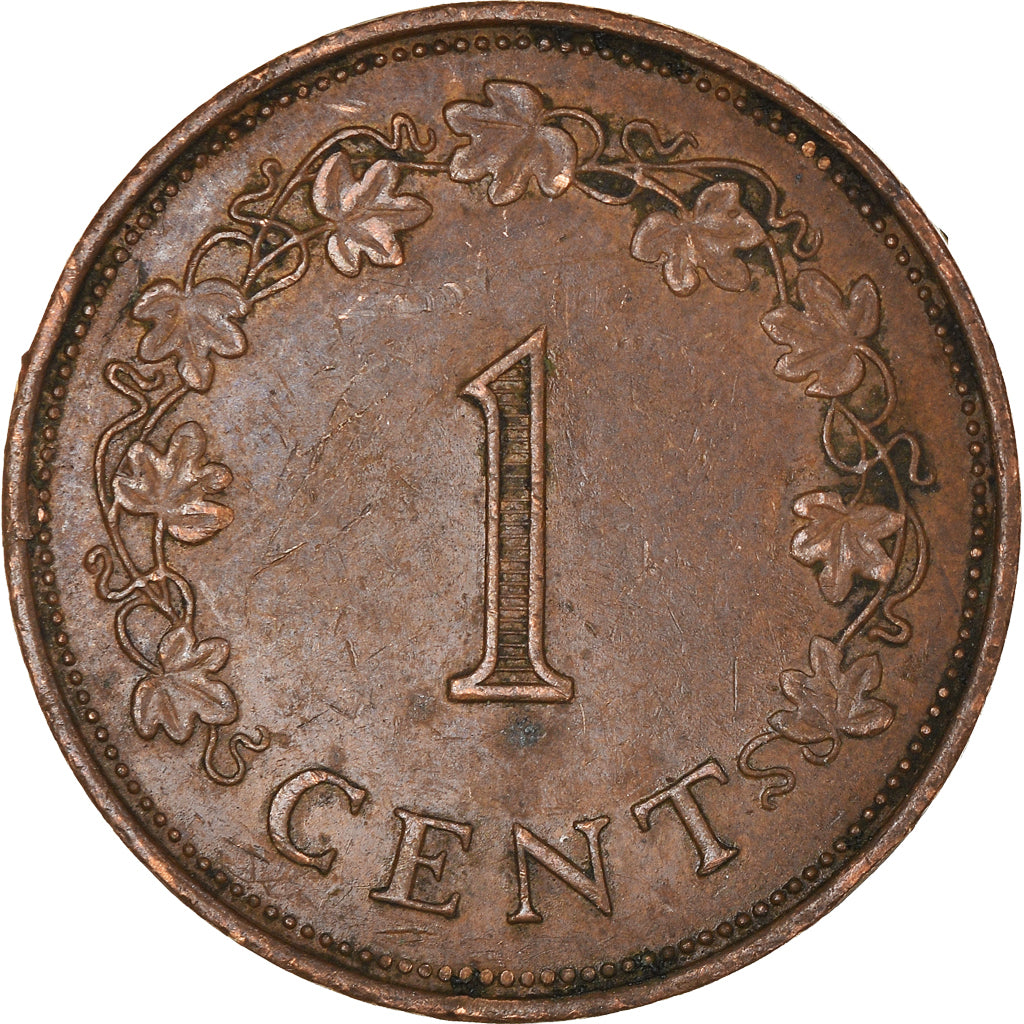 Moneda, Malta, Cent, 1972
