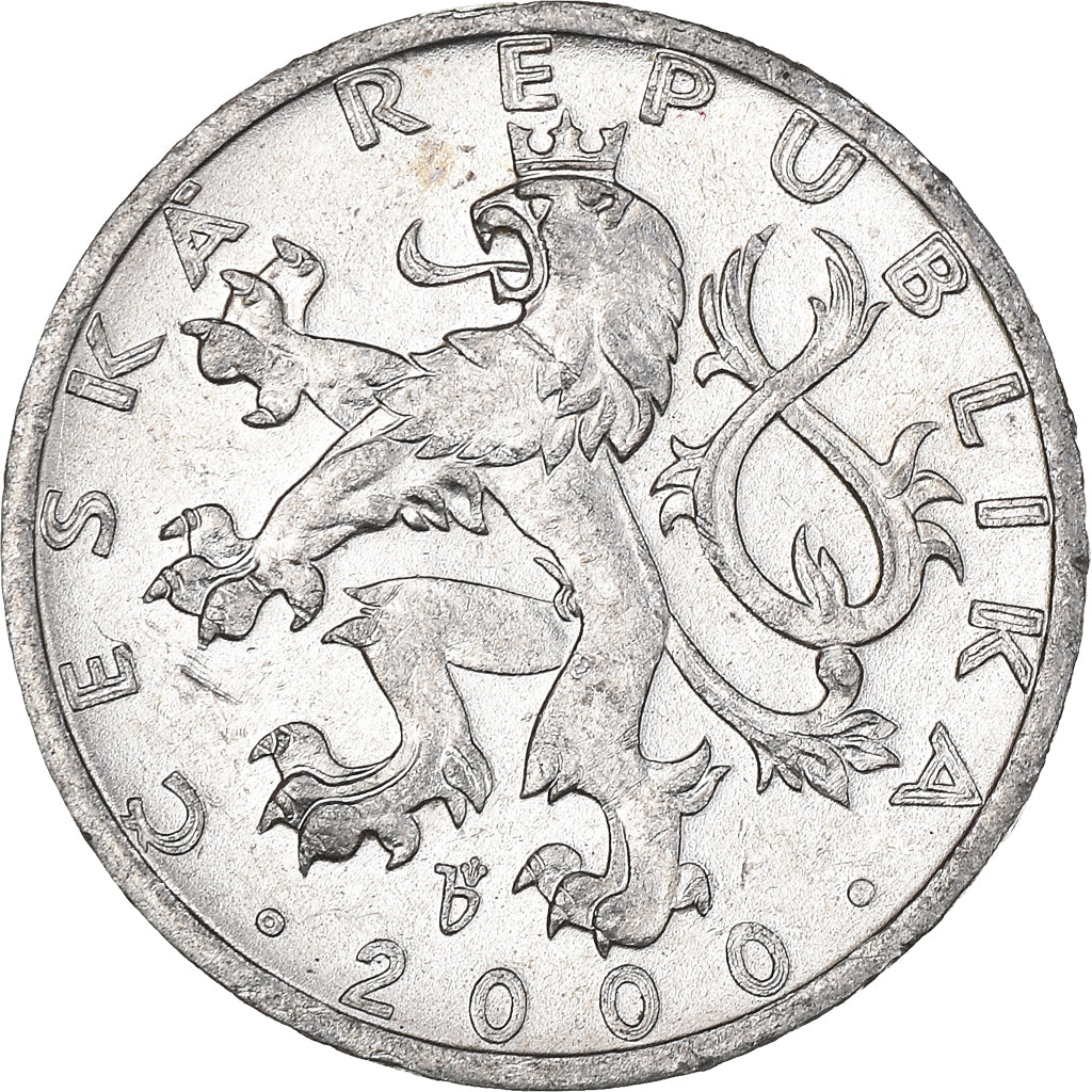 Coin, Czech Republic, 50 Haleru, 2000