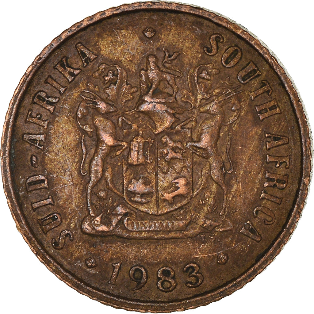 Munten, Zuid Afrika, Cent, 1983