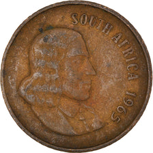 Moneta, Sudafrica, 2 Cents, 1965