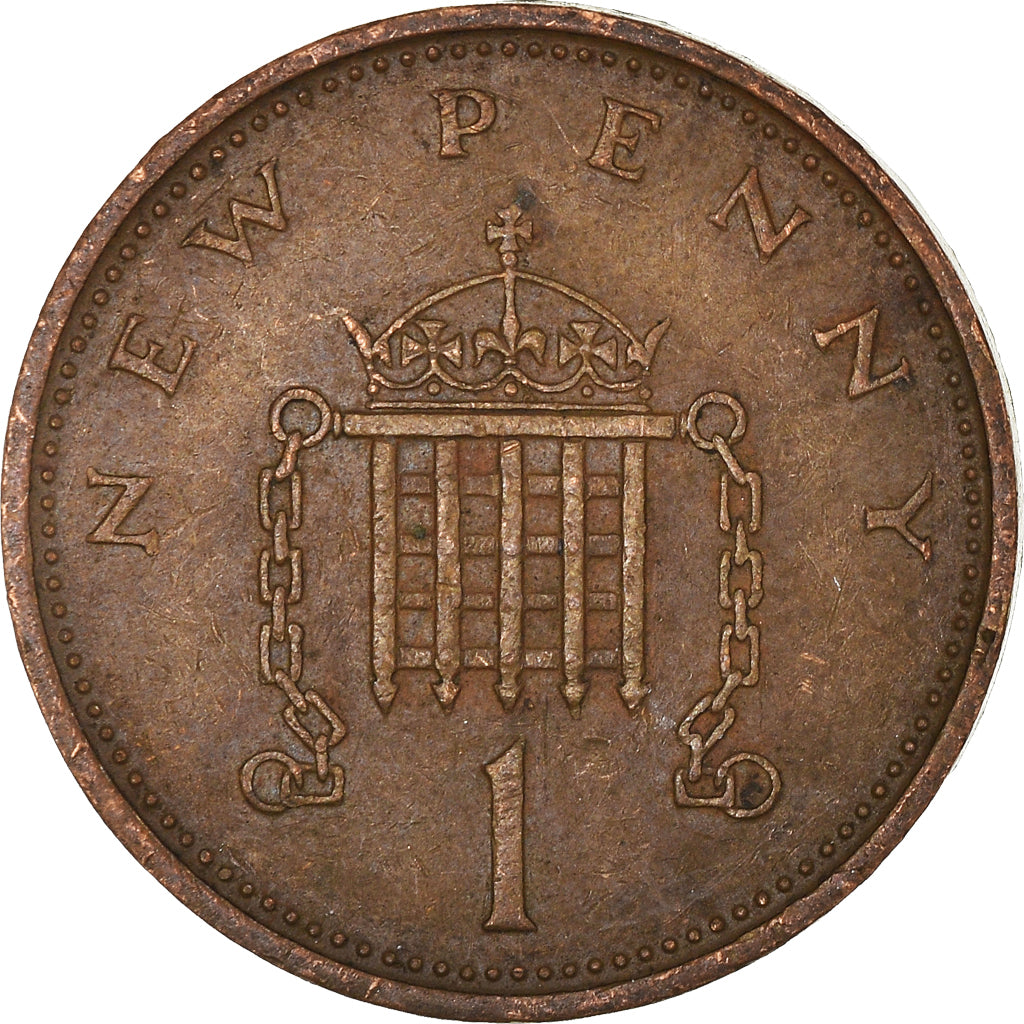 Munten, Groot Bretagne, Penny, 1977