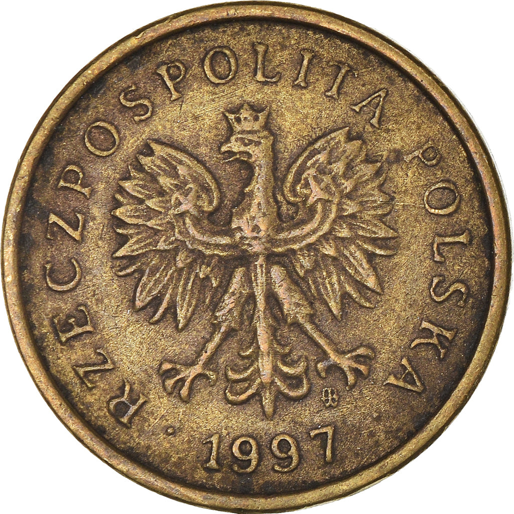 Moneta, Polonia, 2 Grosze, 1997