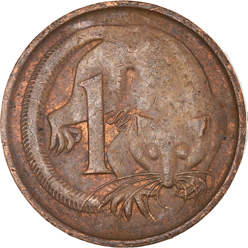 Moeda, Austrália, Cent, 1976