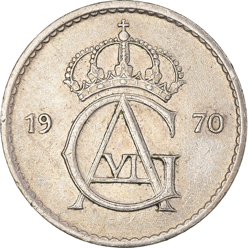 Coin, Sweden, 50 Öre, 1970