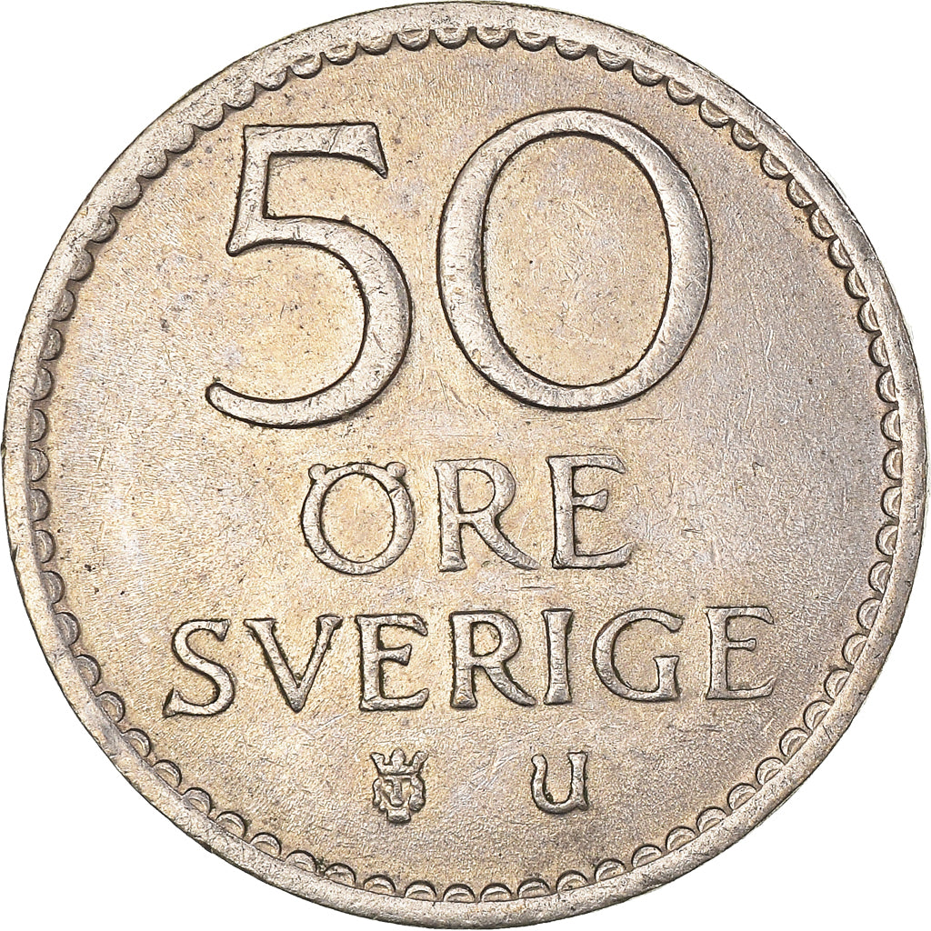 Coin, Sweden, 50 Öre, 1970