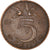 Moneda, Países Bajos, 5 Cents, 1964