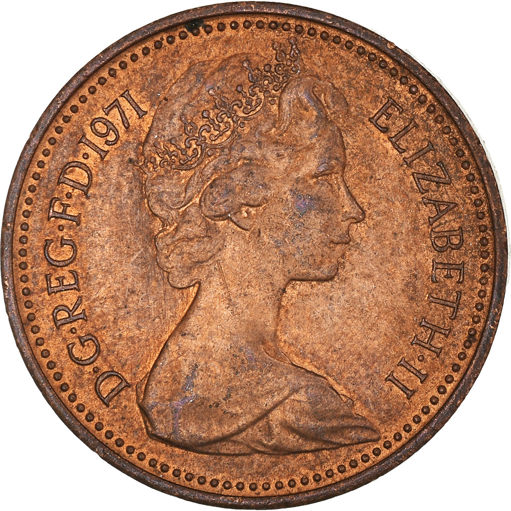 Moneta, Gran Bretagna, Penny, 1971